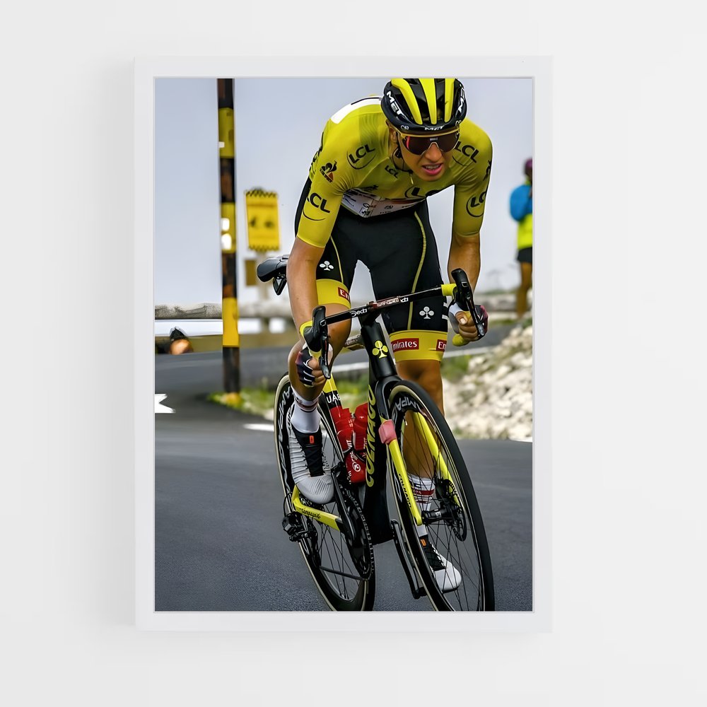 Poster Route du Vent – affiche Cyclisme (vue 3)